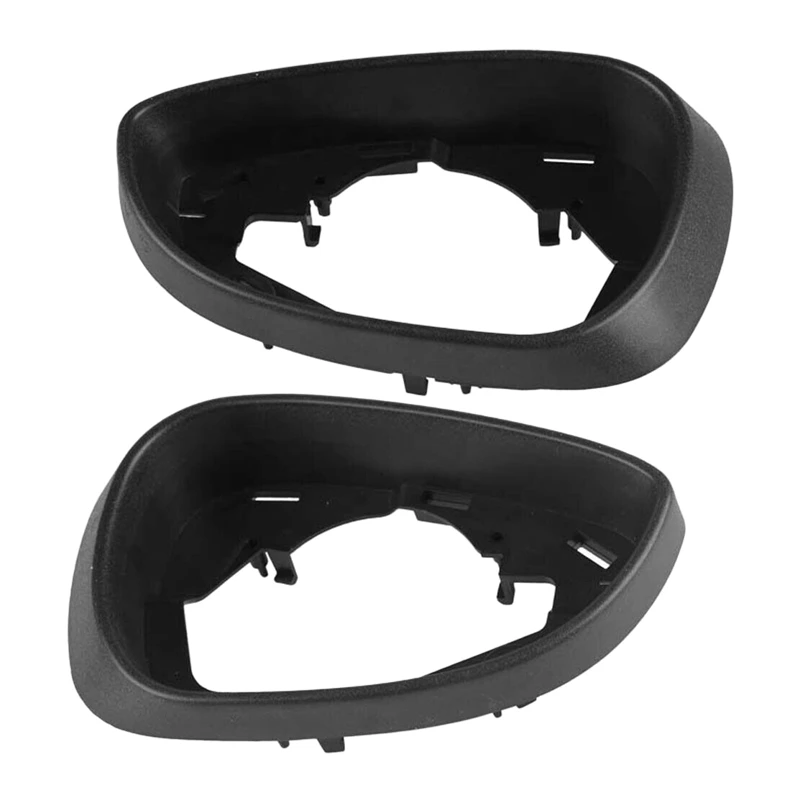 Marco de la cubierta del espejo retrovisor del viento de la puerta lateral del coche para Ford Fiesta MK7 2009-2017