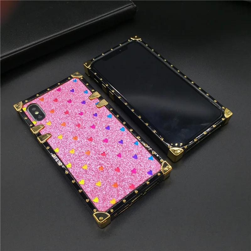 Luxury Glitter Diamond Bee Love Heart Cover Case for Samsung Galaxy S24 Ultra S22 Plus S21 FE S10 S20 Note 20 S23 Ultra