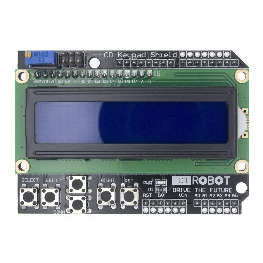 LCD KeyPad Shield LCD1602 LCD 1602 Module Display Blue Screen