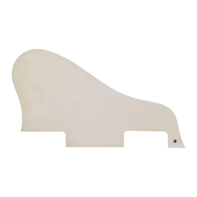 Pleroo Custom Guitar Parts - For ES 335 Jazz Archtop Guitar Pickguard Scratch Plate 5 Ply White and Black