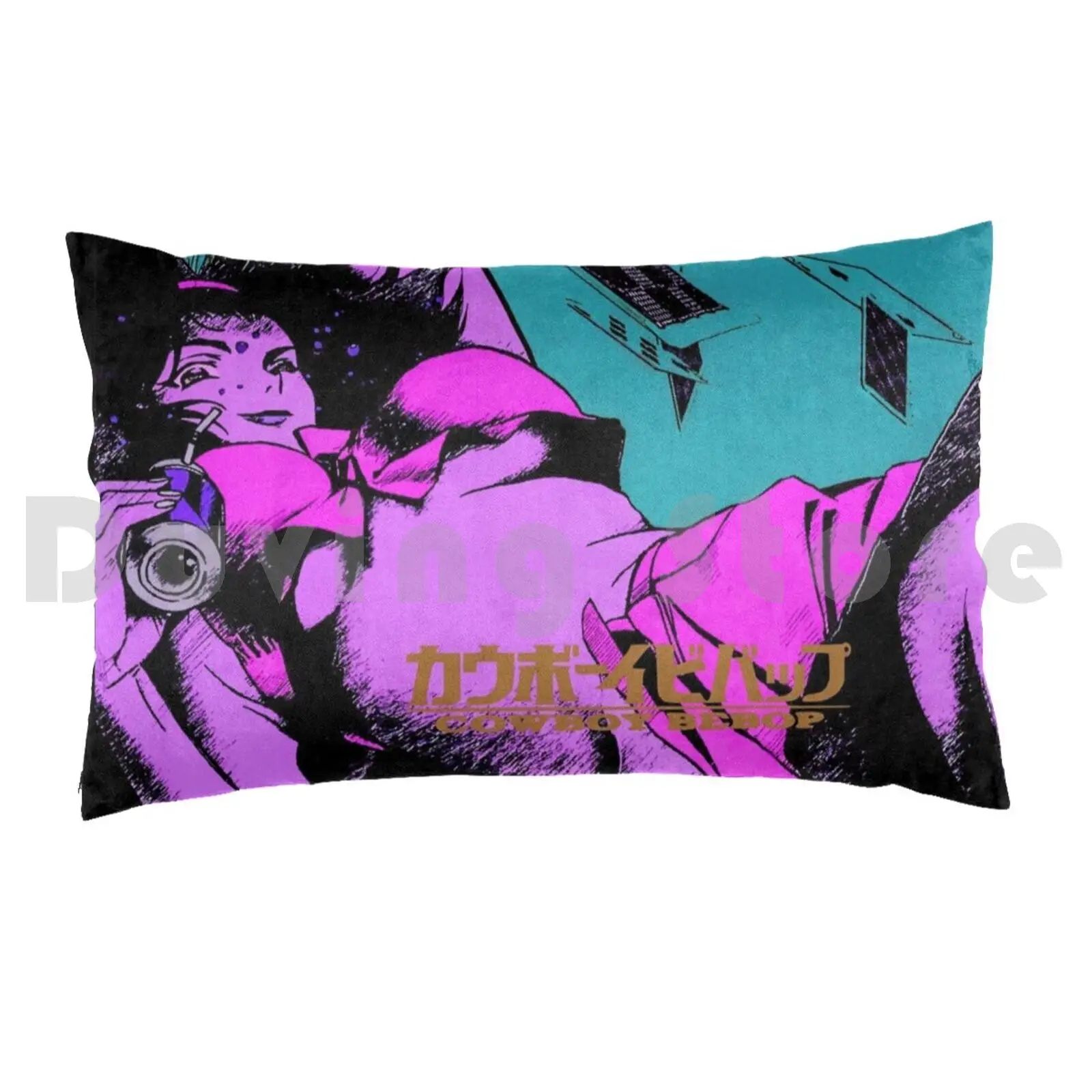 Honky Tonk Faye Pillow Case DIY 50*70 Womens Girls Faye Valentine Faye Valentine Geek Nerd Cool Badass