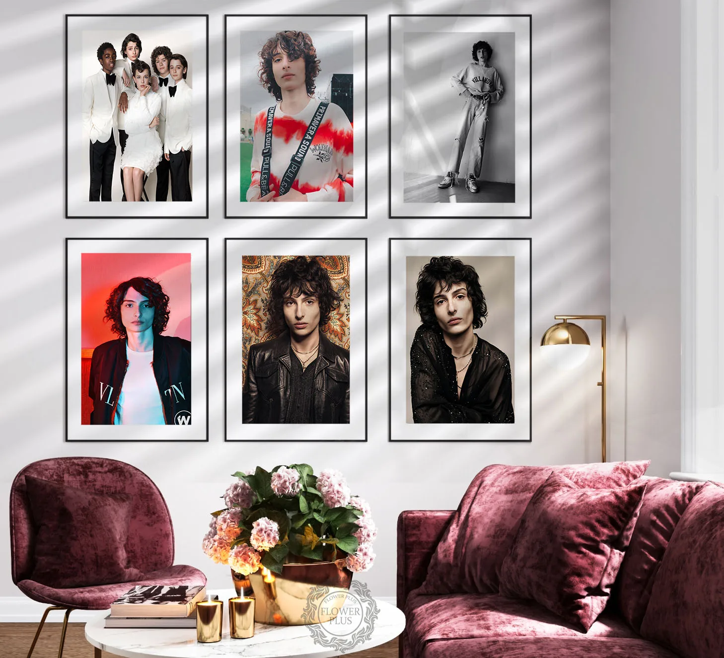 Finn Wolfhard Poster Wall Art Canvas Painting Modern Picture Hd Print Figure Modular Singer Poster For Boy Room Home Decoration