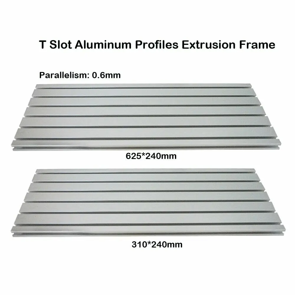 Aluminium Profil Platte T Slot DIY CNC Gravur Maschine Mesa Aluminium Legierung