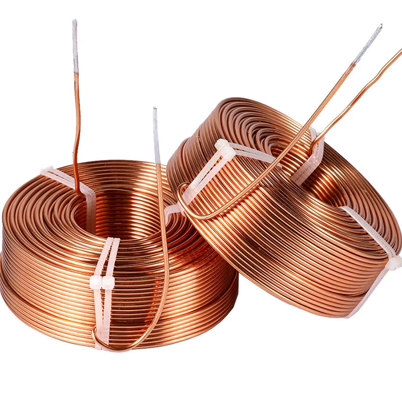 1.0mm 0.1mH 0.9mH Audio Amplifier Speaker Crossover Inductor Oxygen-Free Copper 1PC