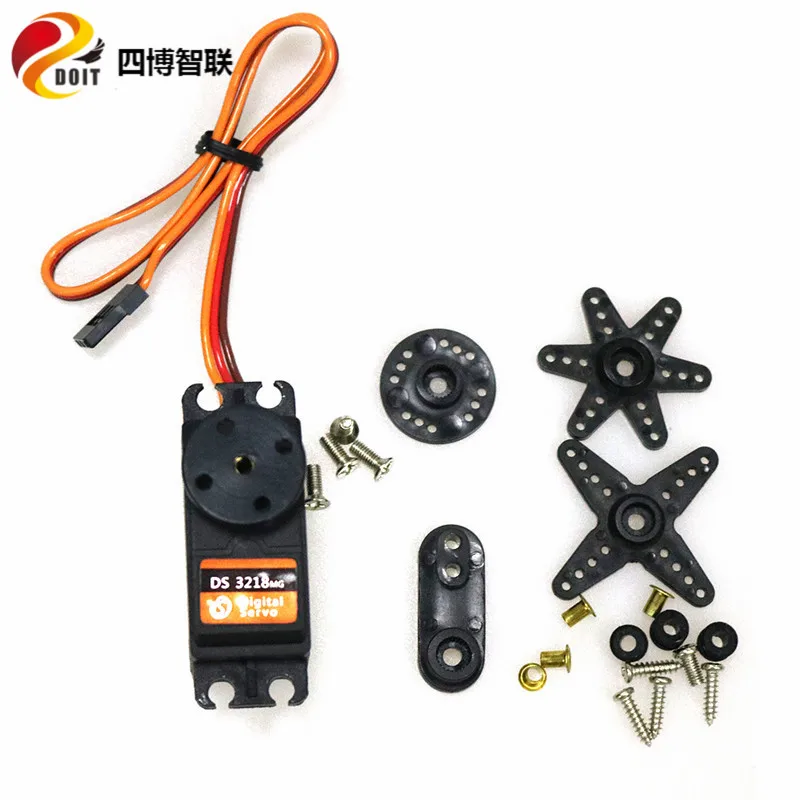 SZDOIT DS3218 Digital Servo With Metal Gear Steering Wheel 270 Degree High Torque Servo Motor for RC Robot Parts