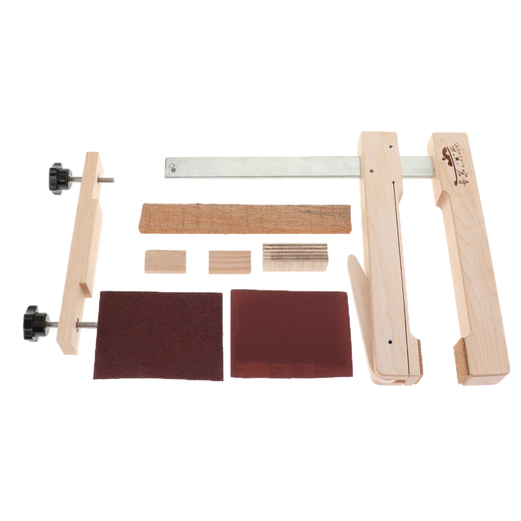 Classical Guitar Making Tool Edge Clamp Rosewood Guitar Bridge Clamp Part Musical Stringed Instrument Guitar Bridge Repair Part