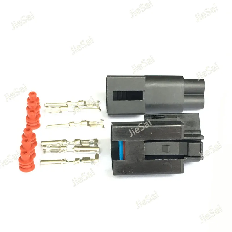 3 Pin Electrical Automotive Connector Female Male Waterproof Plug For Car 7-1437710-9 3-1437712-1