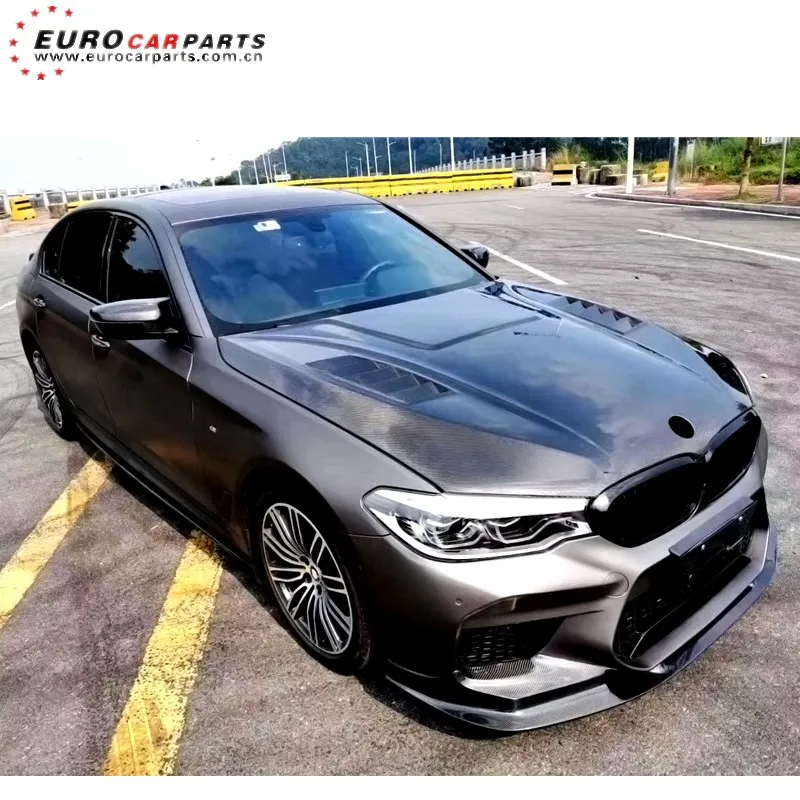 G30 carbon bonnet for 5 series 2017-2020year DRY carbon fiber G30 G38 F90 M5 hood for new 5 series S-style