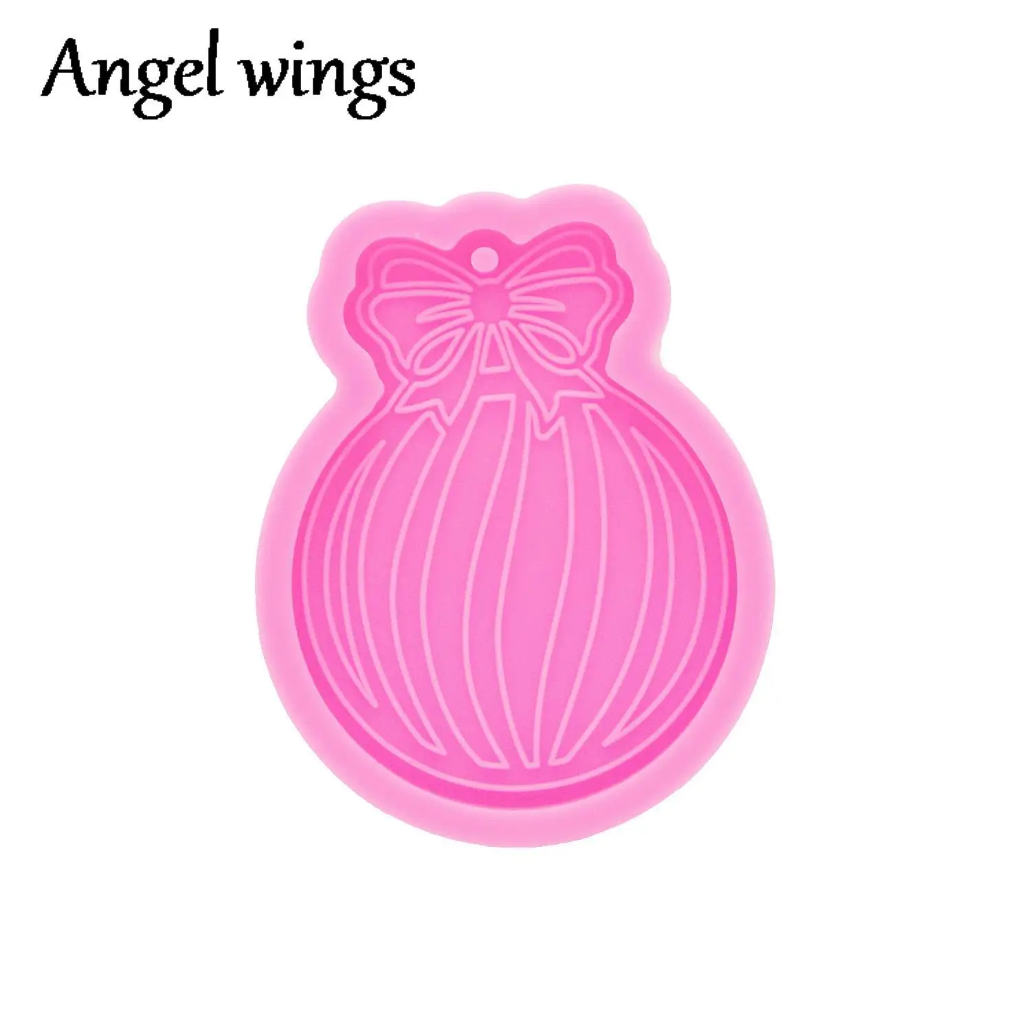 DY0132 Glossy Christmas Tree/Bell/Snowflake Silicone Keychain Molds, Make Crafts with Epoxy DIY Handmade charms Resin art Mold