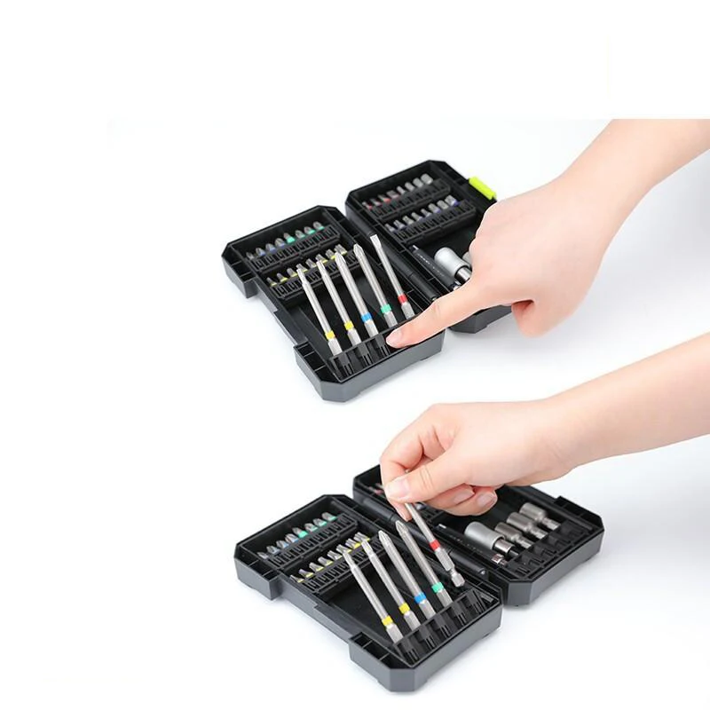 WORX Screwdriver WA1149 Color Set of 42 Multipurpose Combination Power Tools
