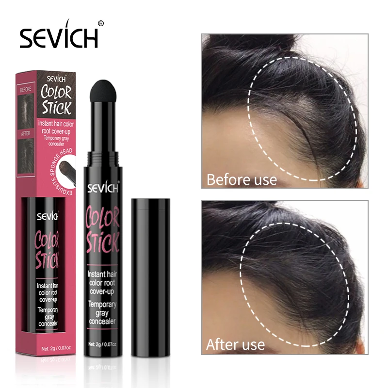 

Sevich 2g Hairline Trimming Stick Filling Hair Shadow Powder Face Replenishing Sideburns Waterproof Baldness Hairline Powder