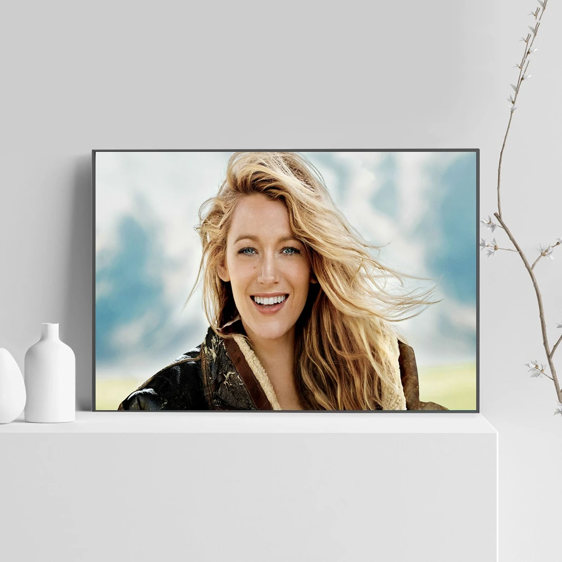 Blake Lively Poster Star Actor Art Canvas Poster Print Wall Painting Home Decoration (No Frame)