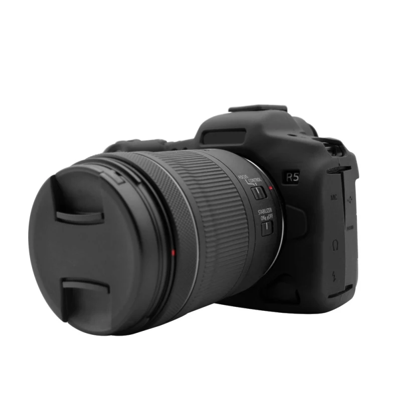غطاء واقي سيليكون طري Puluz لكاميرا canon eos r5 الرقمية slr