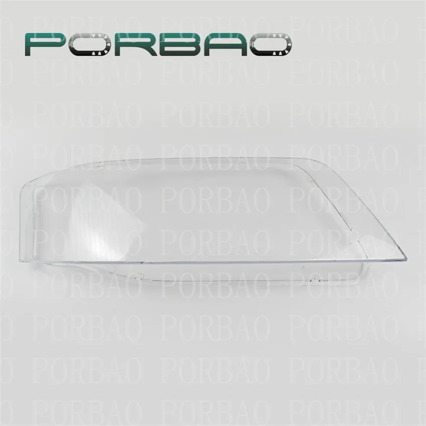 4Doors Headlight Transparent Glass Lens Cover-Shell for A6C5 Headlamp Clear Shell 1998-2002 Auto Lampshade Replacement DIY