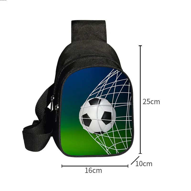 Soccerly / Football Sport Waist Travel Bum Bag Boys Girls  Fanny Pack Walking Holiday Pouch Ladies Casual Waterproof Chest Pack