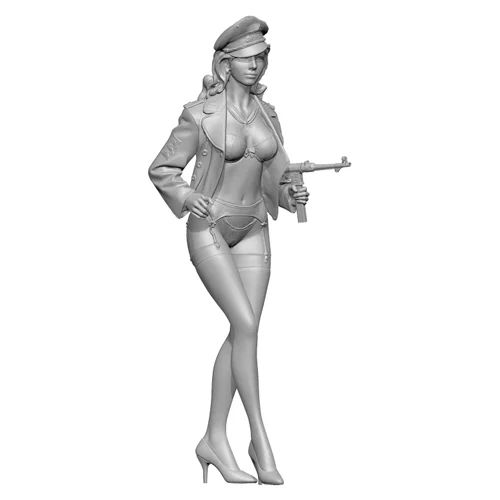 1/35 Resin Model Figure GK, Unassembled and unpainted kit