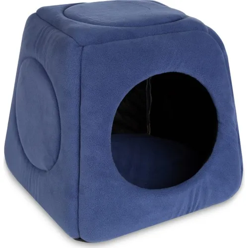 Blue Three Multifunctional Washable Cat Bed 40 X40 cm