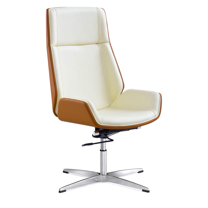 Modern High-Back Bentwood Office Computer Chair MicroFiber Leather Office Furniture For Home,Conference Task Armchair