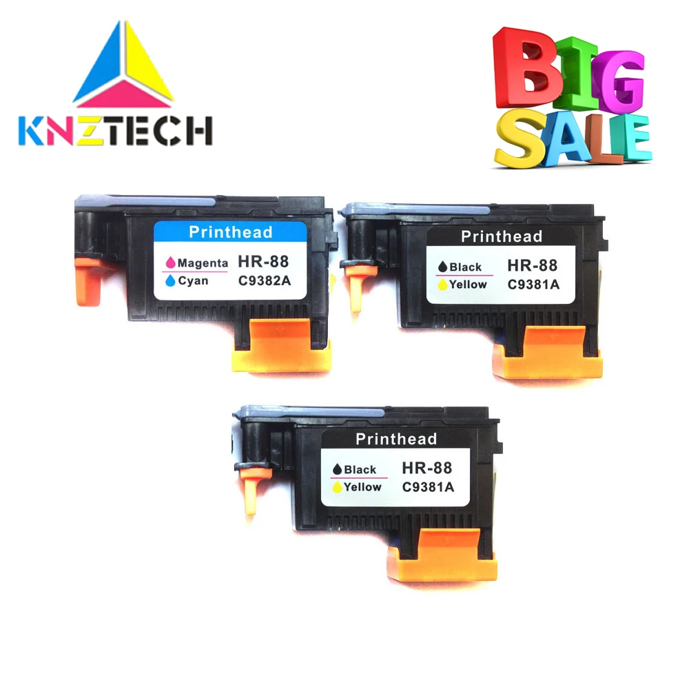 For hp88 Printhead C9381A C9382A compatible for hp 88 printhead Officejet Pro K5400 K550 K8600 L7480 L7550 L7580 L7590 L7650