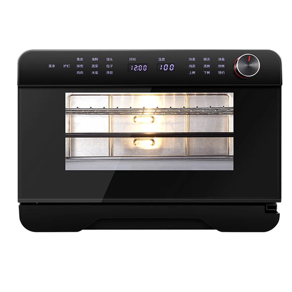 Steam oven household intelligent steaming and baking all-in-one automatic pizza machine large capacity