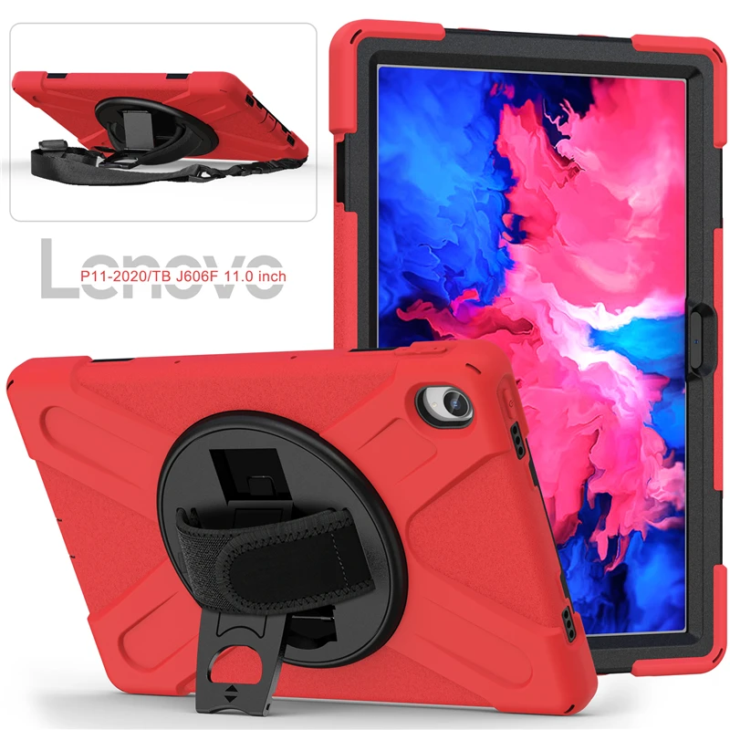 

Прочный чехол для Lenovo XiaoXin Pad Pro 11,5/11 дюймов планшет TB-J606/J706 силиконовый защитный чехол с встроенным wi-подставка с защитой от падения
