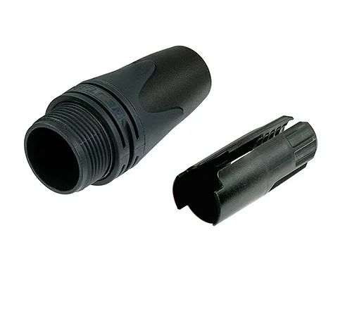 NEUTRIK BXX-14 cannon XLR connector Large bushing with chuck type strain relief 8.5mm