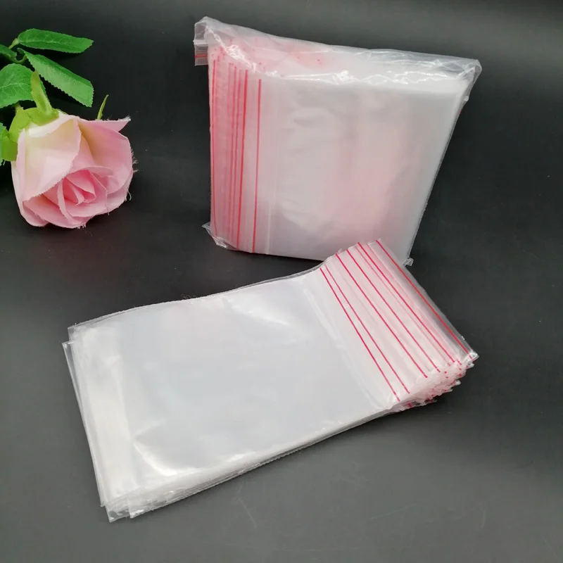 

1000pcs Plastic Ziplock Bag Jewelry Bag For Christmas Birthday Wedding Gift Packing Bag Reclosable Zip Lock Plastic Bag Storage