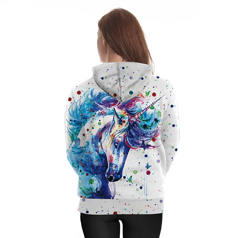 Unicorn Cosplay Custom Boys Girls Fashion Hoodie Unicorn Pullover 3D Print Hoodie Sweatshirts for Children Unisex Cosplay Hoodie