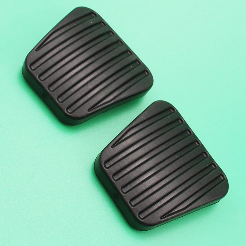 560808 2PCS Brake Clutch Pedal Pad Covers for Opel Vauxhall Corsa Vectra a B Kadett Tigra Astra F Calibra