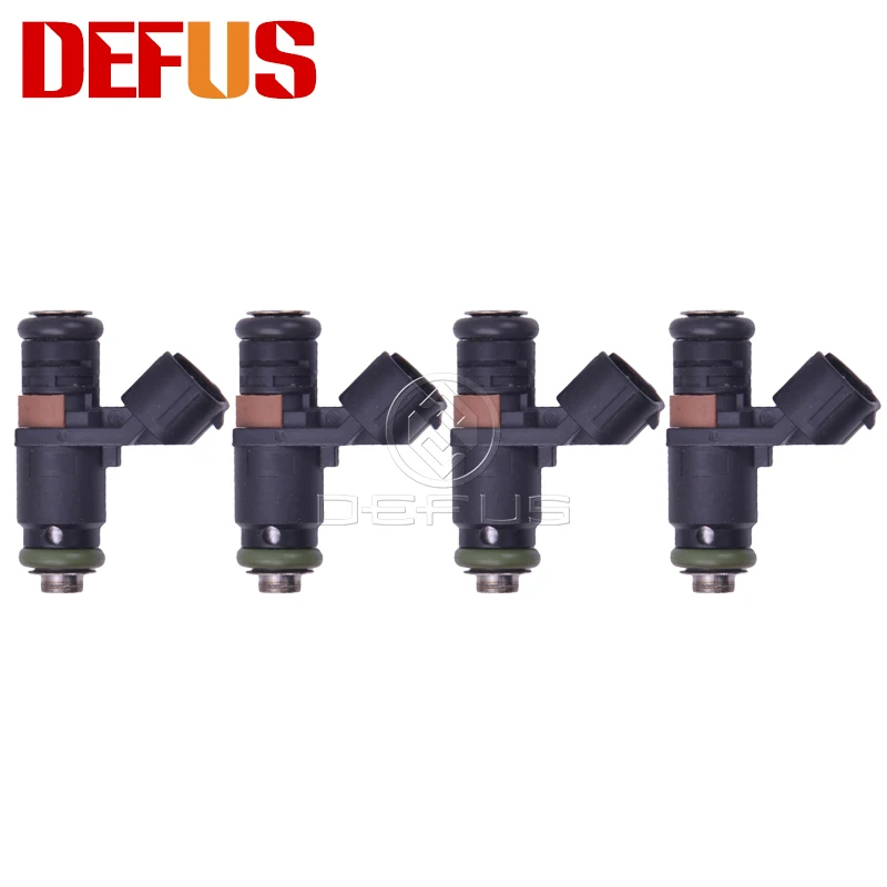 DEFUS 4x Fuel Injector OEM 036906031AK  For V-W AROSA CORDOBA IBIZA Mk TOLEDO BORA Estate POLO 1.4L 1.6L L4 0280158229 New