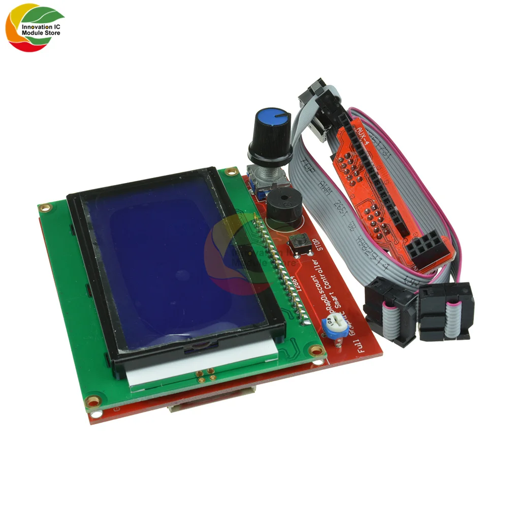 12864LCD Display Control Adapter Board Smart Adapter Controller Reprap Ramp 1.4 1.6 Mega2560 Board 2004LCD 12864LCD Control