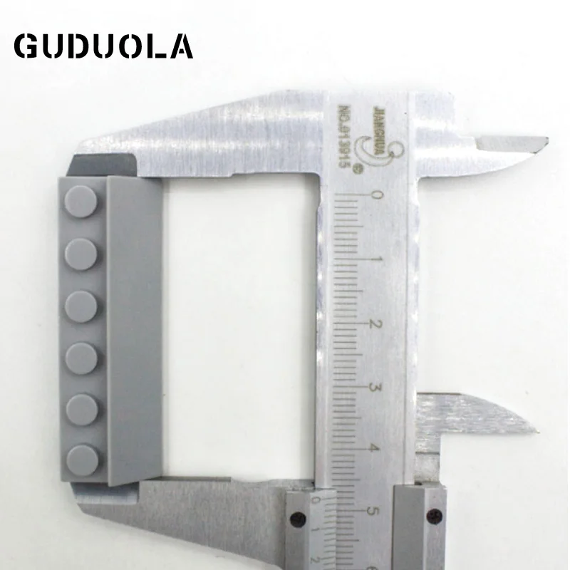 Guduola Slope Brick (45°) 2 x 6 x 0.6 (2875) MOC Brick Building Block Toys Parts 10pcs/LOT