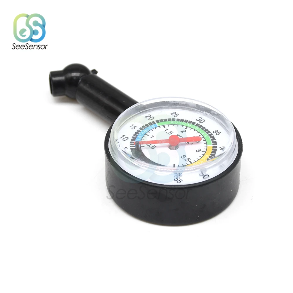 Car Tyre Tire Pressure Gauge For Car Auto Motorcycle Truck Bike Dial Meter Vehicle Tester Pressure Tyre Measurement Tool