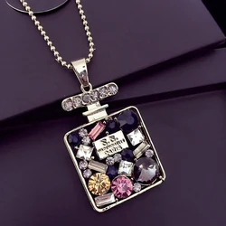 Simulated Pearl Long Necklace Tassel Sweater Necklace Women Jewelry Flower Statement Necklaces & Pendants Collier Bijoux Femme