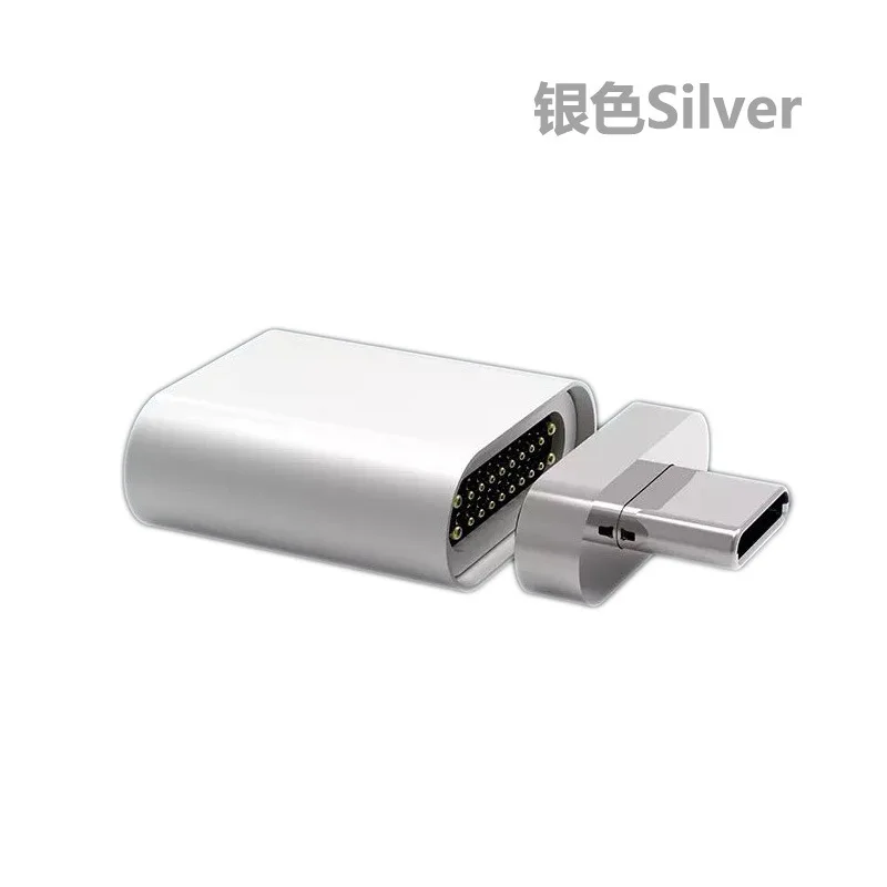 Imagem -06 - Adaptador Usb Tipo-c Magnético para Notebook e Laptop pd Charging Converter para Macbook Huawei Xiaomi Acessórios de Dados do pc 3.1 20pin 1set