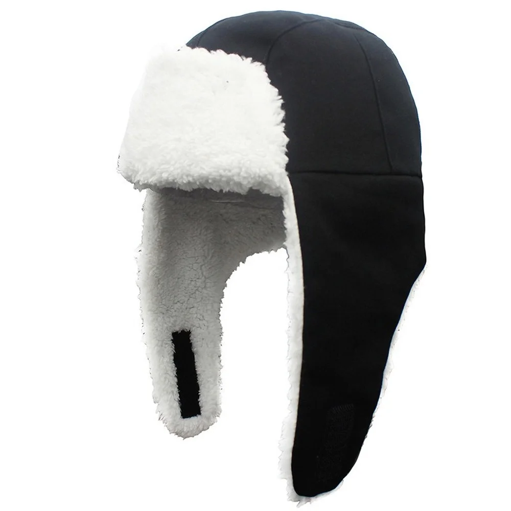 

Outdoor Winter Trapper Hat for Kids, Warm Sherpa Lining, Earflap Hats