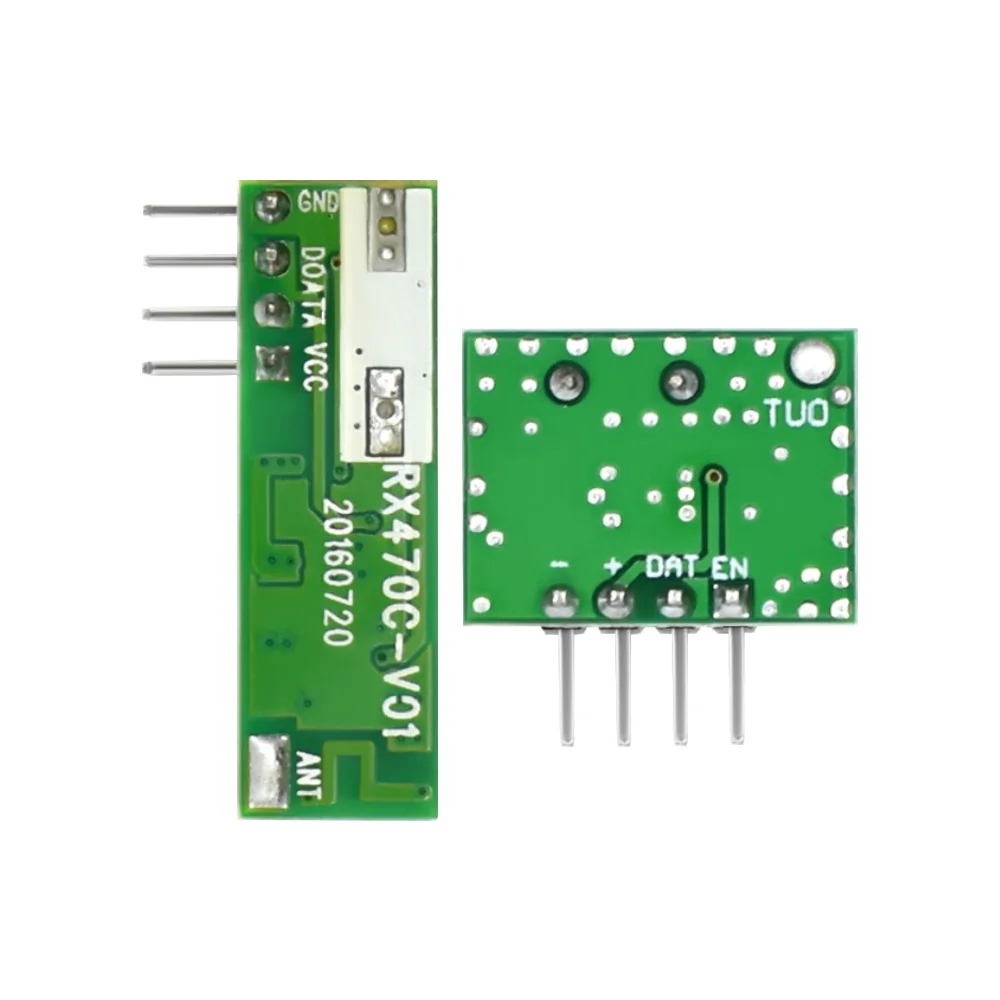 433 Mhz superheterodynowy odbiornik RF i moduł nadajnika 433 Mhz zdalne sterowanie dla Arduino uno moduł bezprzewodowy zestawy Diy