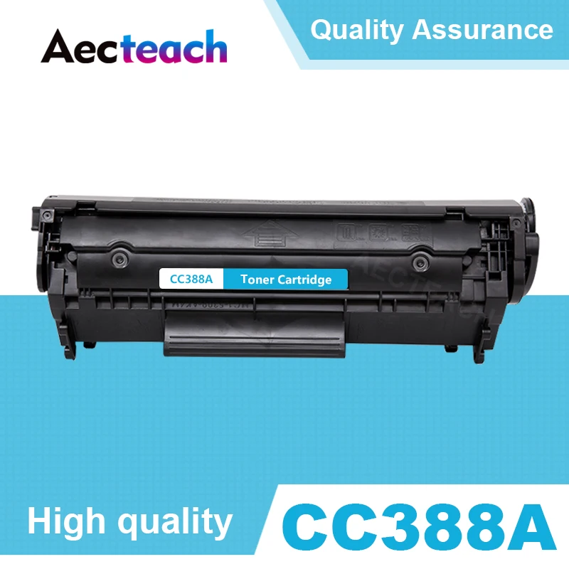 

Aecteach Compatible toner cartridge for HP CC388A 388a 388 88a LaserJet P1007/P1008/P1106/P1108; Pro M1136 M1213nf M1216nf