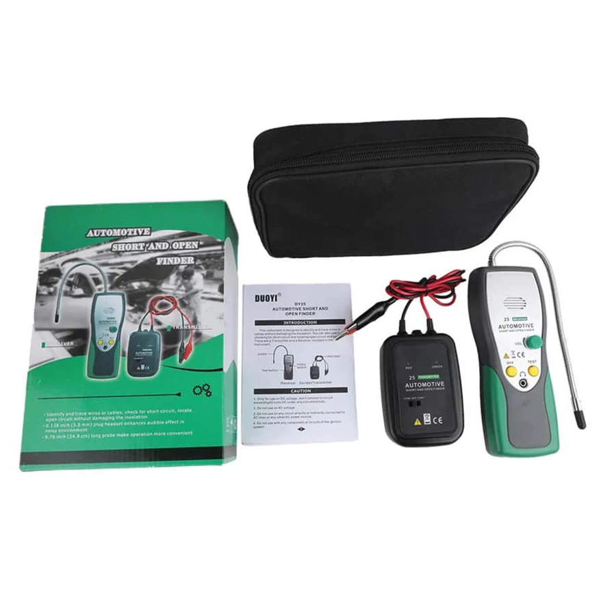 Circuit Finder DY25 Cable Tracker Automotive Short Open Circuit Finder Tester Car Repair Tool Tracer