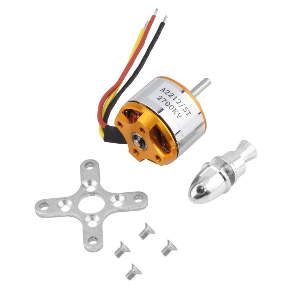 A2212 Brushless motor 930KV 1000KV 1400KV 2200KV 2450KV 2700KV for RC airplane Multi-copter Brushless motor Outrunner