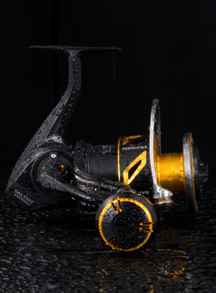 Japan Lurekiller Full Metal Spinning Jigging Saltist Reel SW4000XG