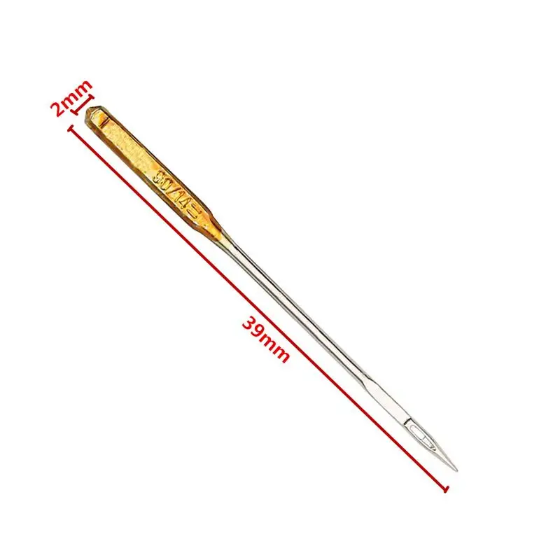 Durável 10 pçs/set Domésticos Máquina De Costura Agulhas para O Irmão Cantor Janome Juki Também Se Encaixam Velha Máquina De Costura Agulha De Costura