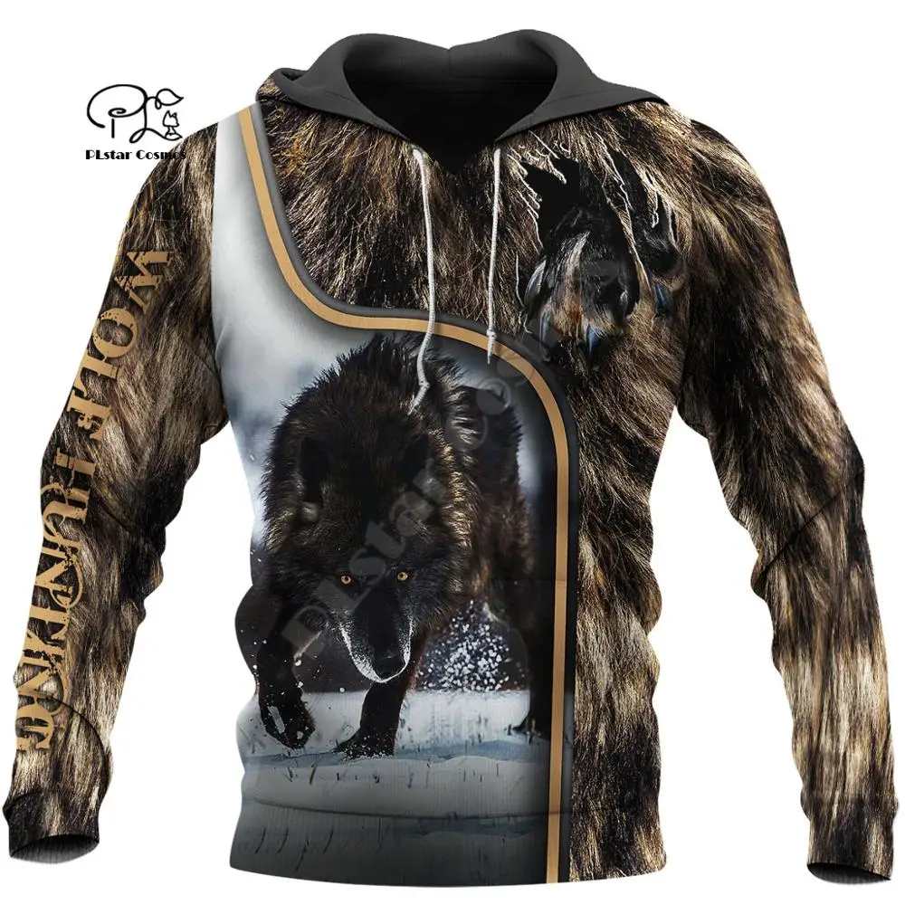 

PLstar Cosmos Animal Hunting Wolf Hunter Tattoo symbol Streetwear Harajuku NewFashion 3DPrint Hoodies/Sweatshirts/zip/jacket S-2