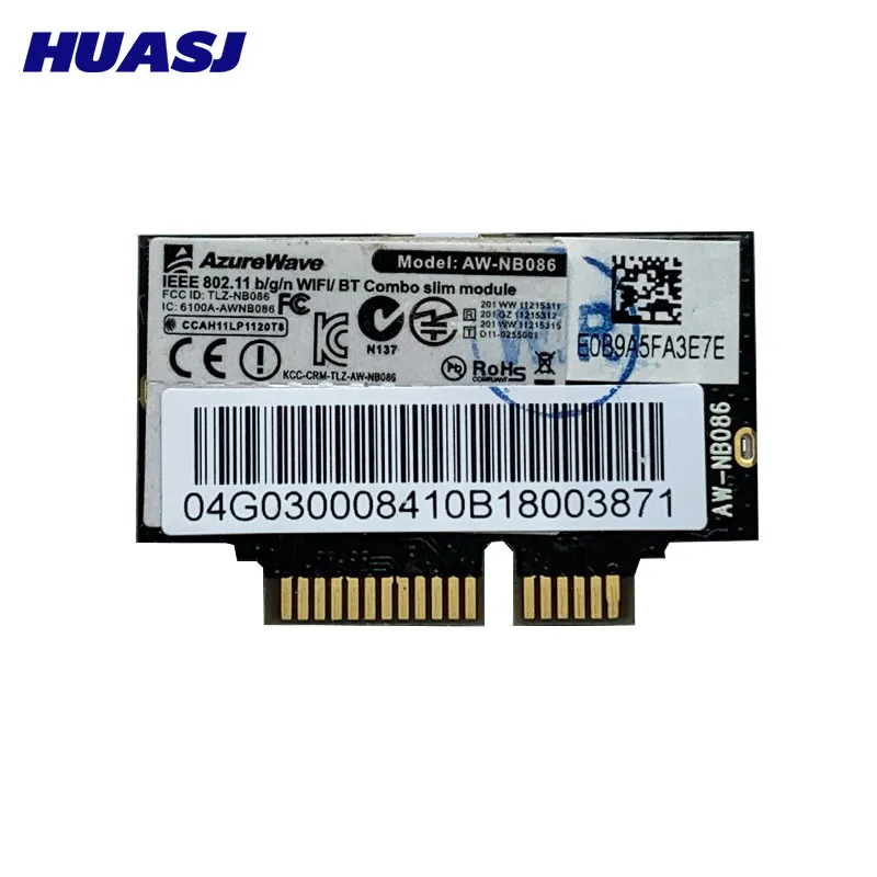 Wireless WiFi Adapter Board, Bluetooth Module for Asus-Zenbook UX21 UX21E UX31E Notebook, AW-NB086