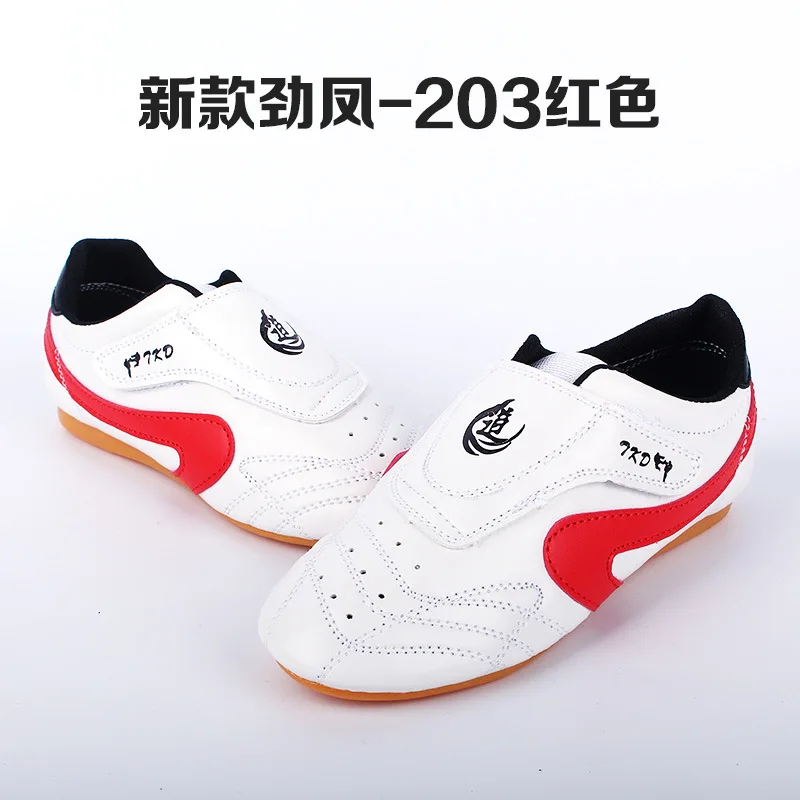 Best-selling Adult Taekwondo Road Shoes Breathable Wear-resistant Beef Tendon Bottom Men And Women Sports Martial Arts Shoes