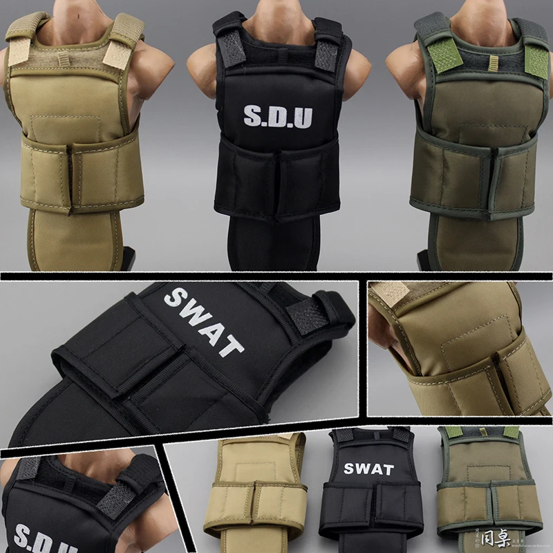 Accessori per vestiti in scala 1/6 SWAT uniforme militare soldato giubbotto tattico antiproiettile giubbotto di protezione Fit 12 \