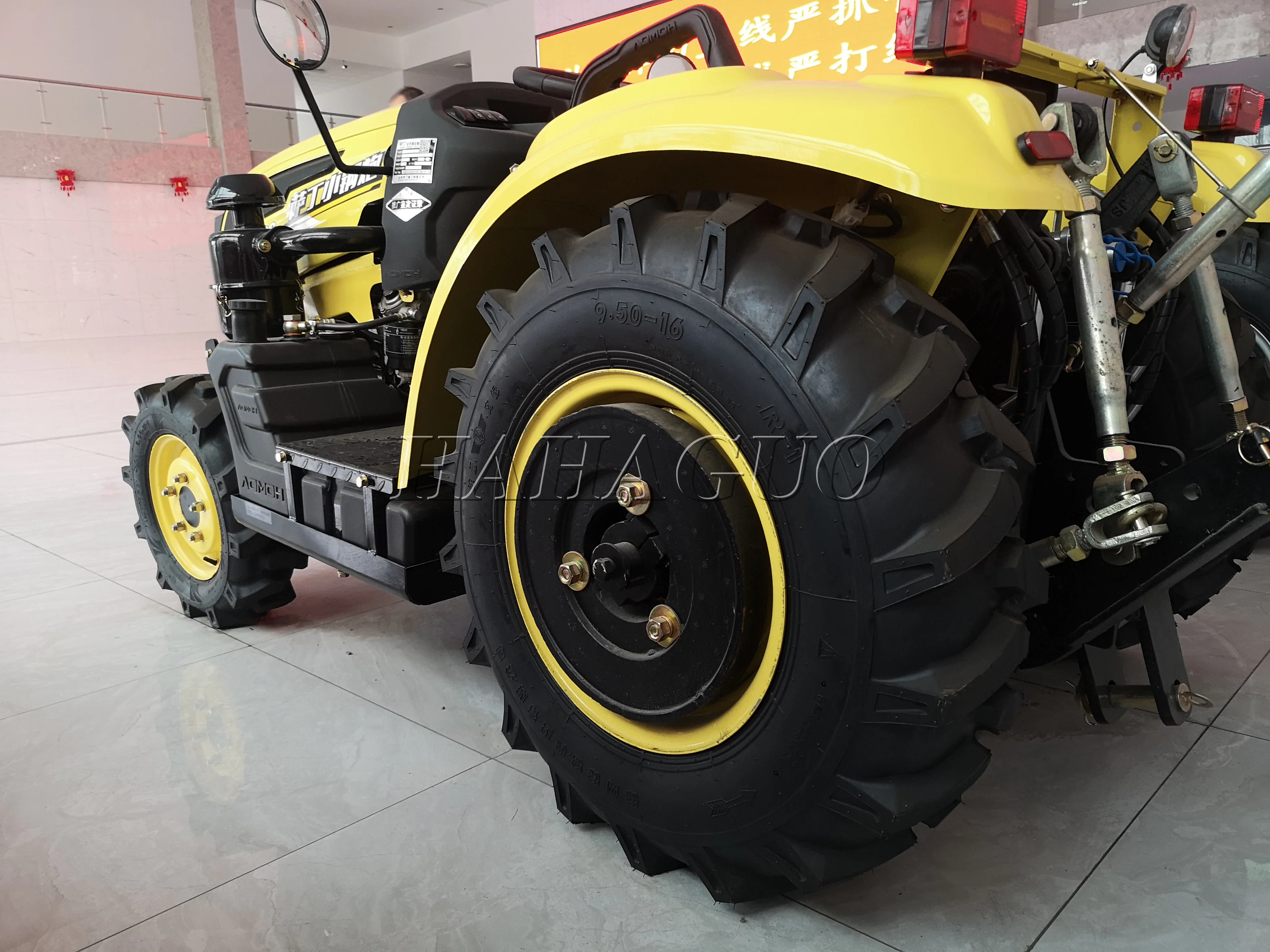 Hydraulic Garden Machine For Agriculture Micro Compact Orchard Greenhouse Tractors