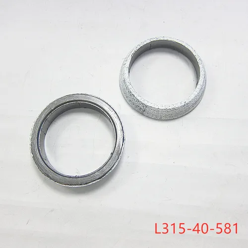 Anillo de sellado para sistema de escape de coche, accesorio de L315-40-581 para Mazda 6 2002-2012 GG GH Tribute CX7 RX-8 MX-5