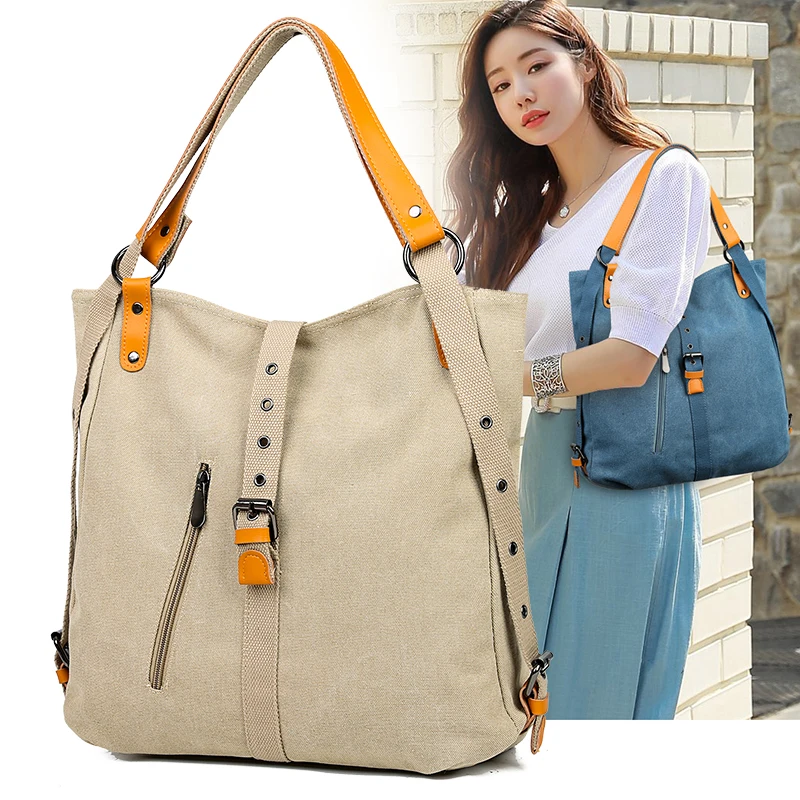 Luxury Designer Handbag Women Canvas Handbags Large Capacity Crossbody Bags For Women 2023 New Shoulder Bags Tote Bag Bolsa