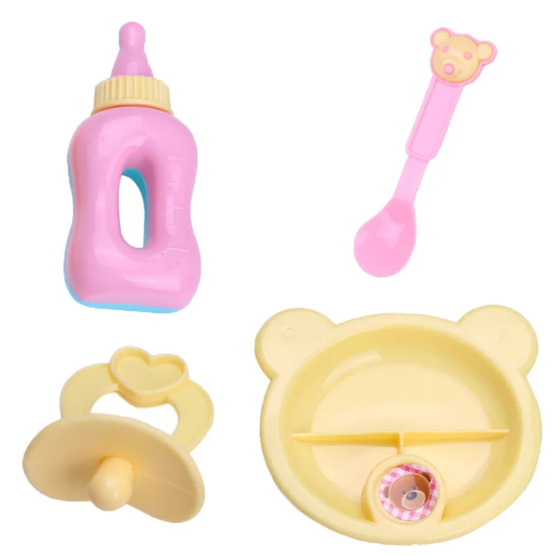 Accessori per bambole Mini vestito da cucina strumento per alimenti materiale plastico per bambola americana da 18 pollici e 43 Cm neonato, Mini protezione